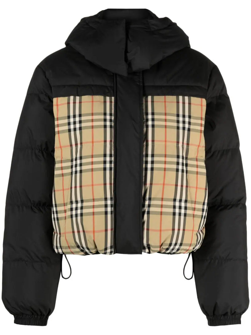 Burberry Cropped reversible puffer jacket