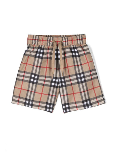 Vintage Check Swim Shorts