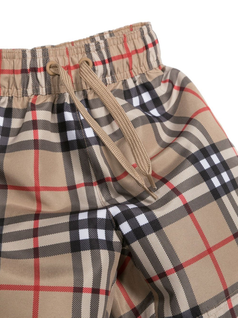 Vintage Check Swim Shorts