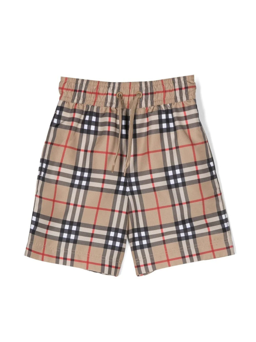 Vintage Check Swim Shorts