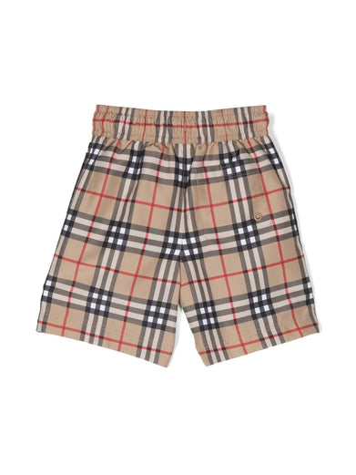 Vintage Check Swim Shorts