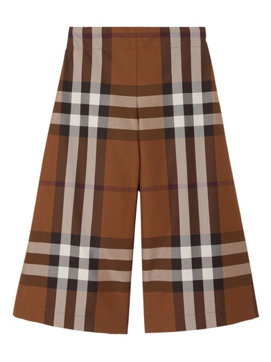 Vintage Check-pattern trousers