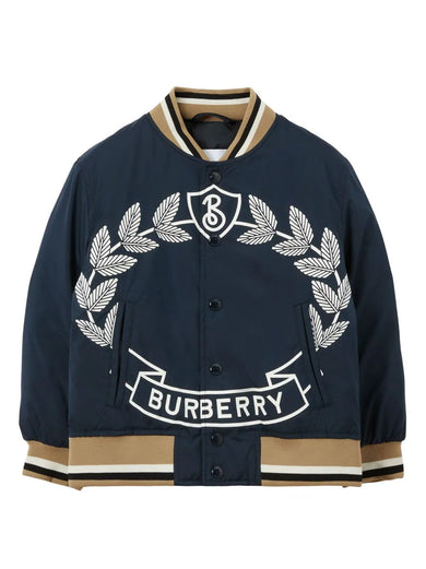 Oak Leaf Crest Bomber Jacket