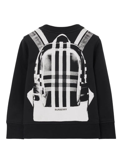 Backpack Print Sweatshirt