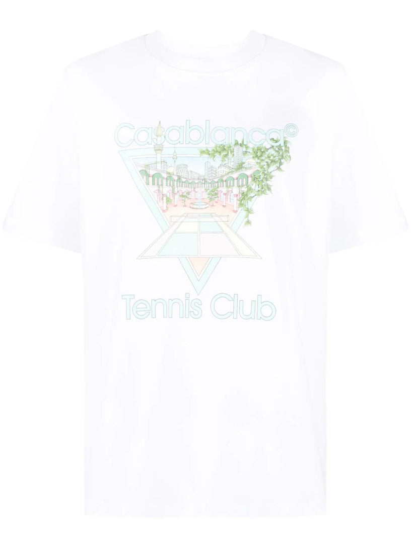 CASABLANCA Tennis club icon t-shirt