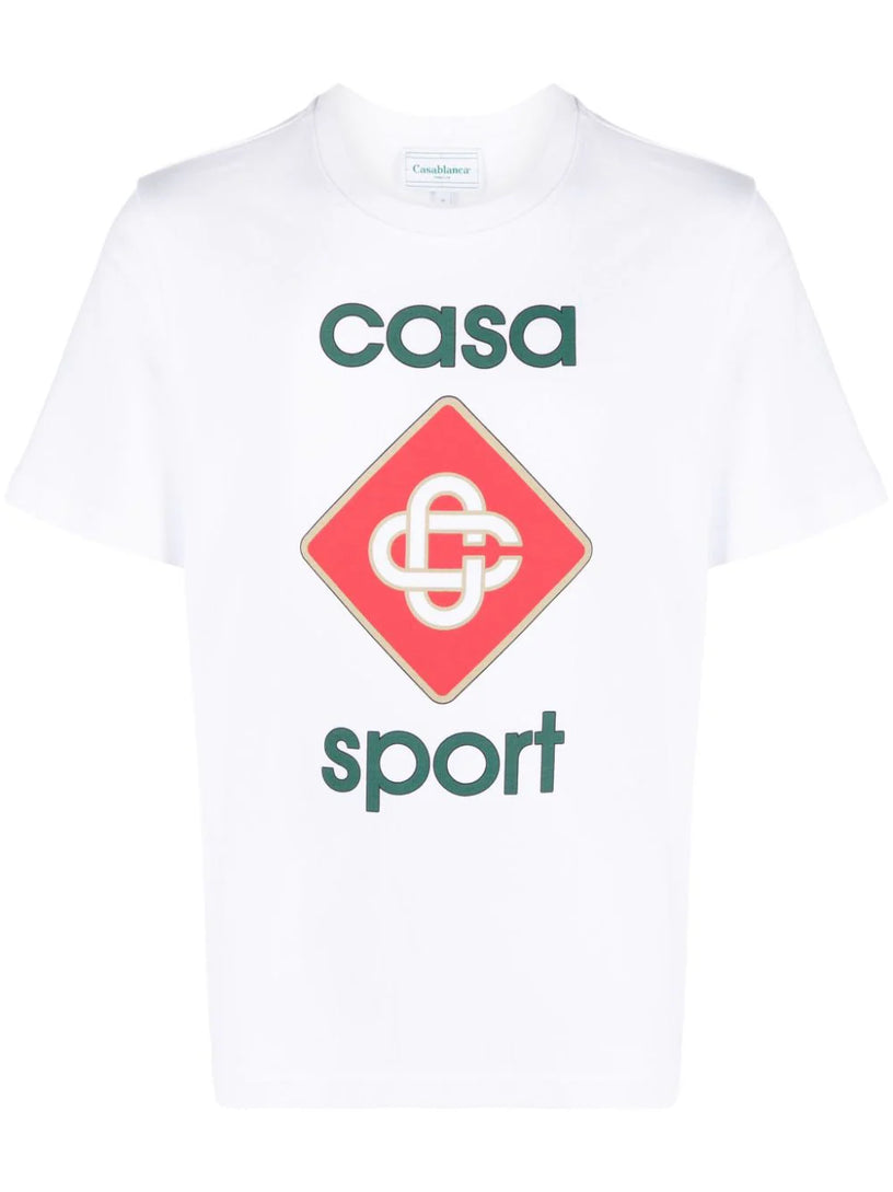 CASABLANCA Casa sport logo t-shirt