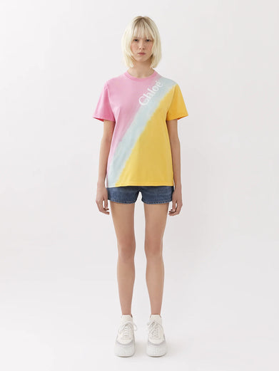 Dip-dyed T-shirt