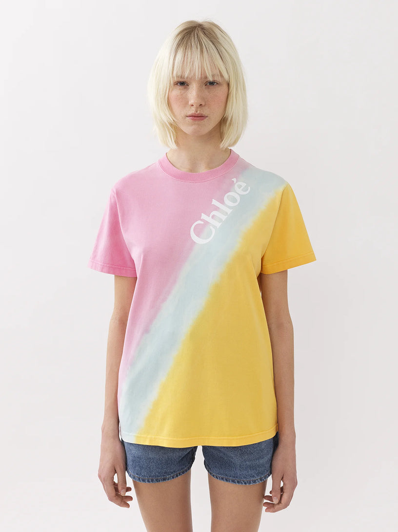 Dip-dyed T-shirt