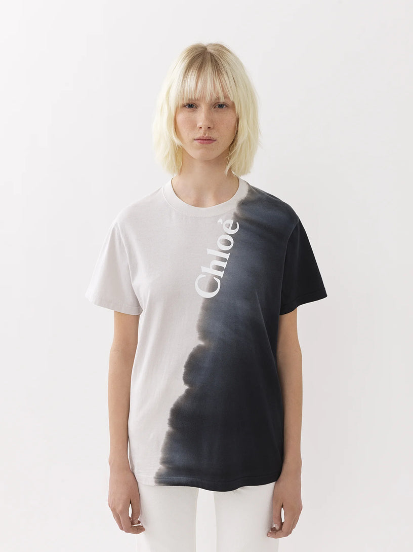 Dip-dyed T-shirt