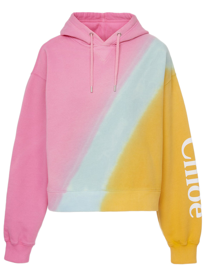 Chloé Printed hooded sweater