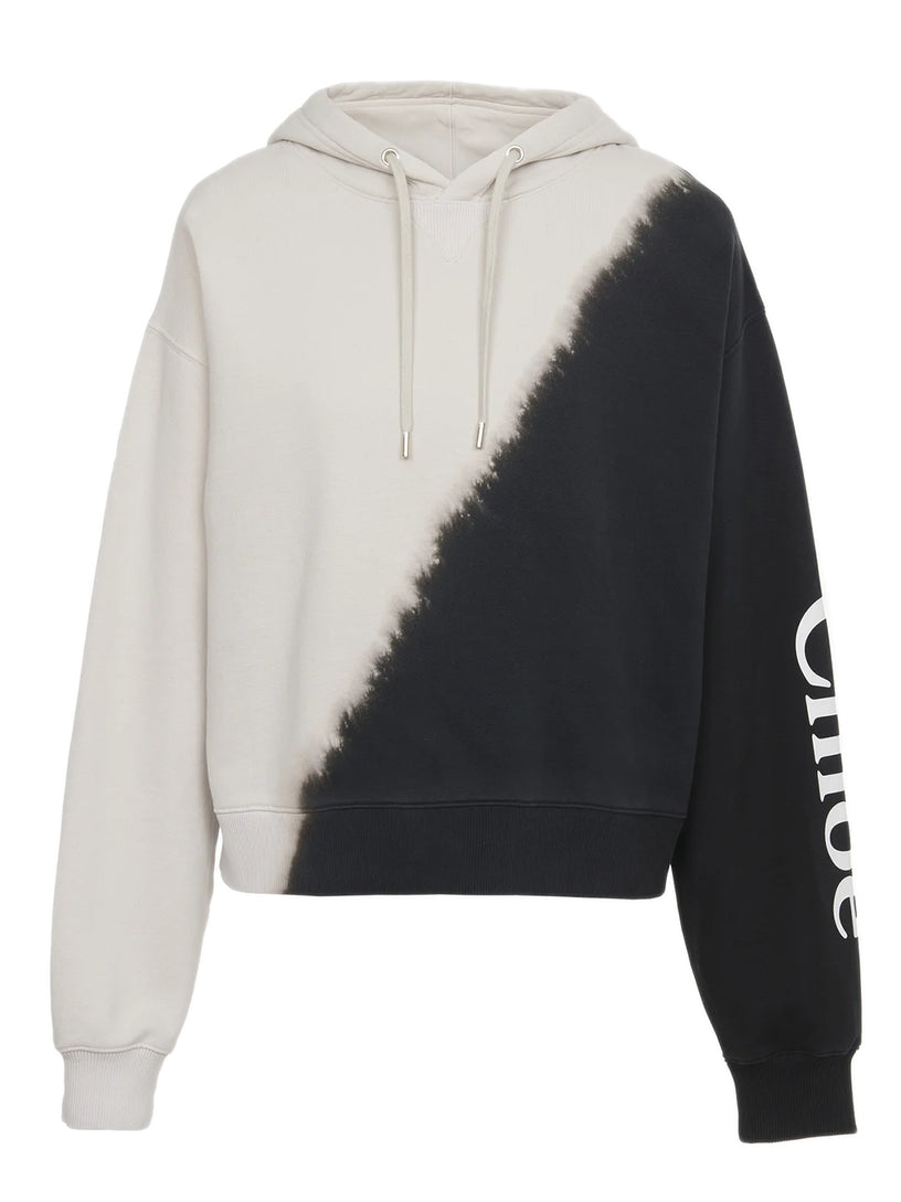 Chloé Printed hooded sweater