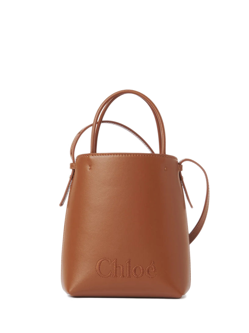 Chloé Chloé sense micro tote bag