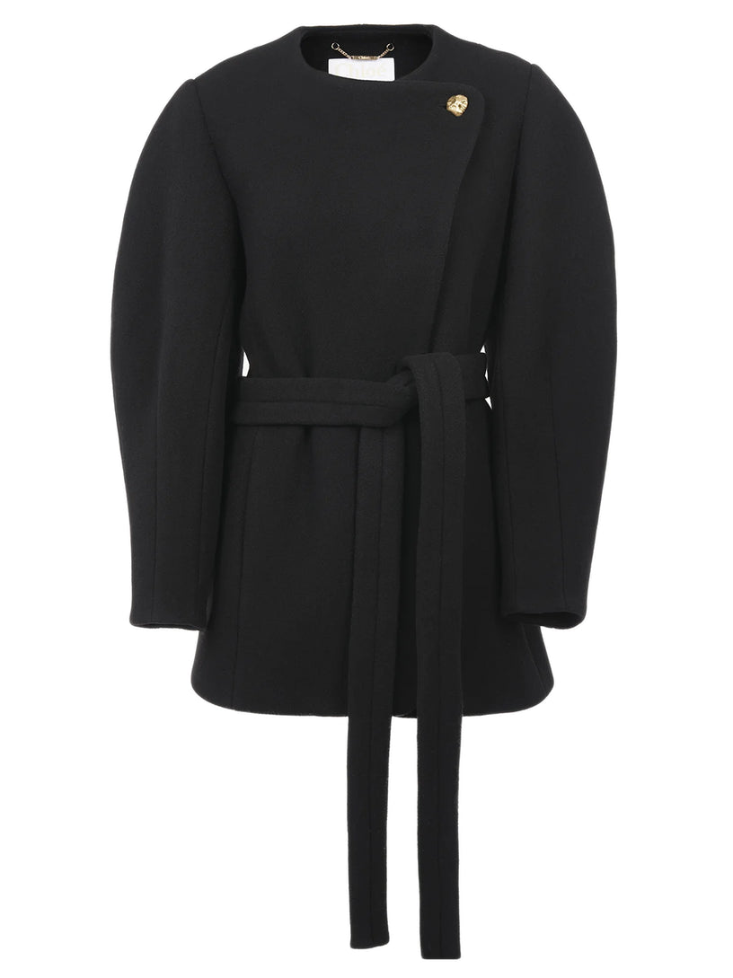 Chloé Short wrap coat