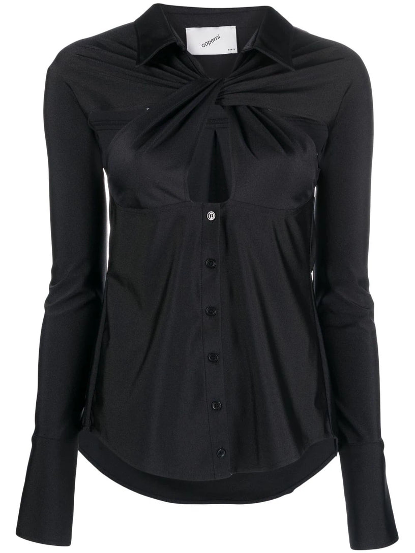 Coperni Cut-out shirt