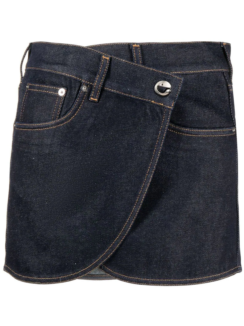 Coperni Denim mini skirt