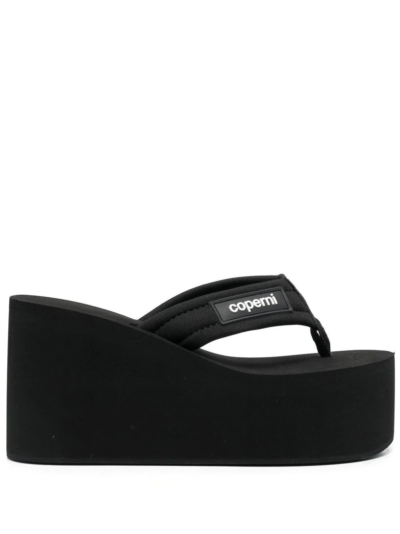 Coperni Branded wedge sandals