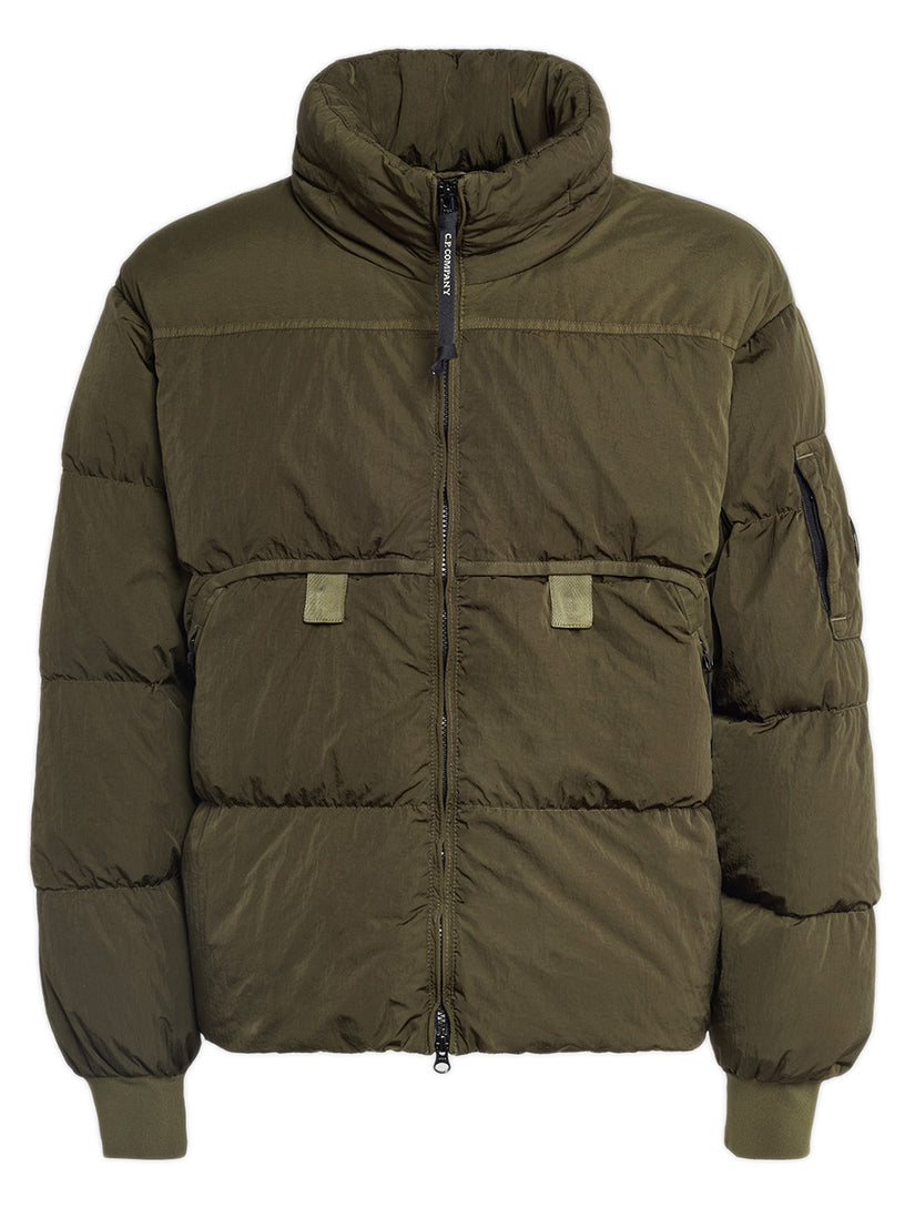 CP COMPANY Eco-chrome r mixed down jacket