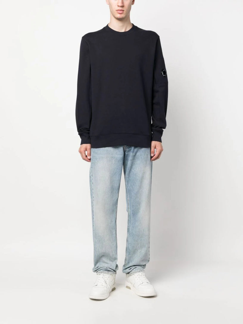 Diagonal Raised Fleece Sweatshirt