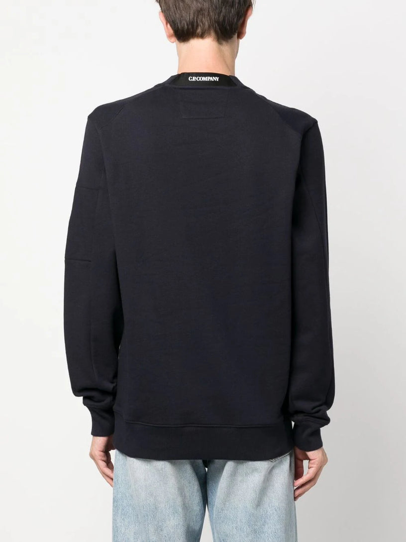 Diagonal Raised Fleece Sweatshirt