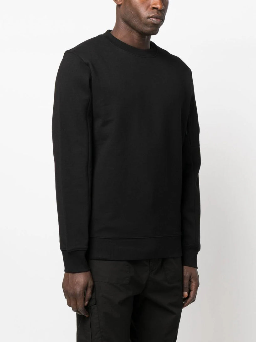 Diagonal Raised Fleece Sweatshirt