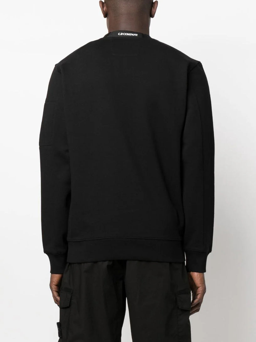 Diagonal Raised Fleece Sweatshirt