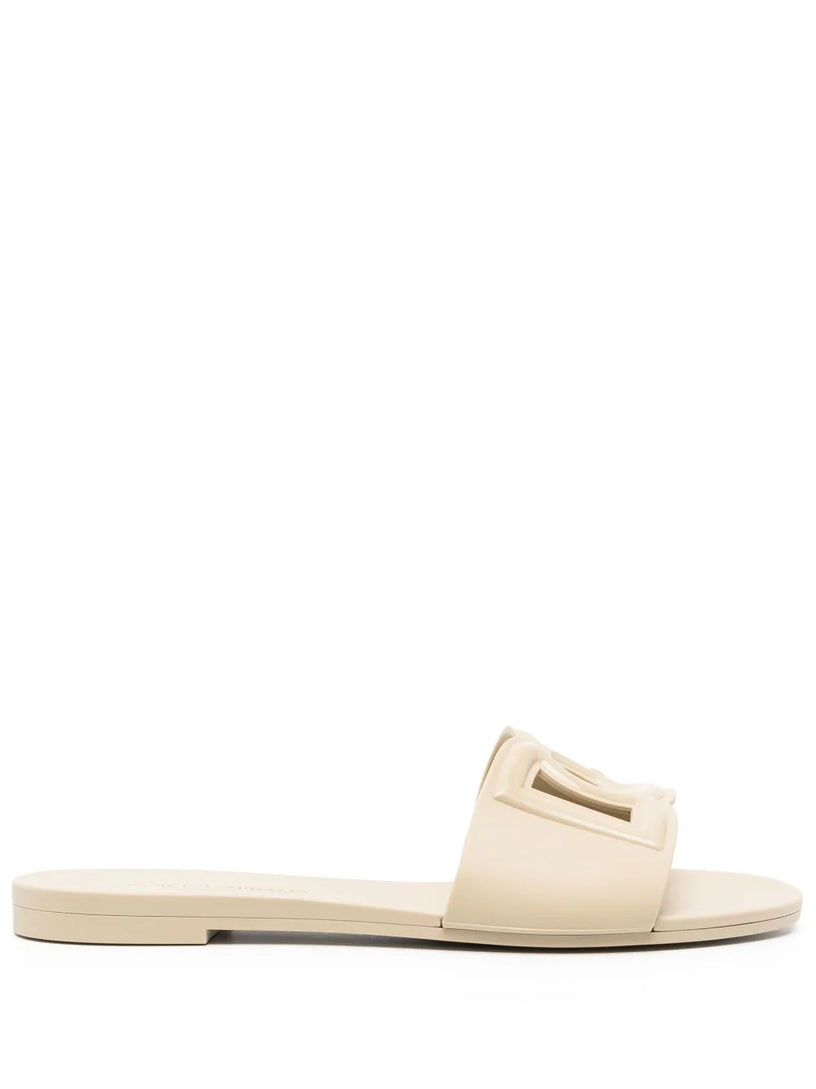 Dolce & Gabbana Rubber beachwear sliders