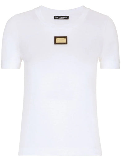 T-shirt with DG logo tag