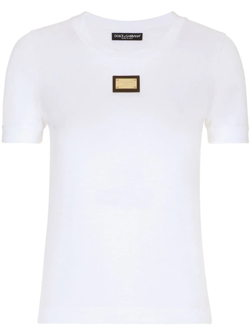 T-shirt with DG logo tag