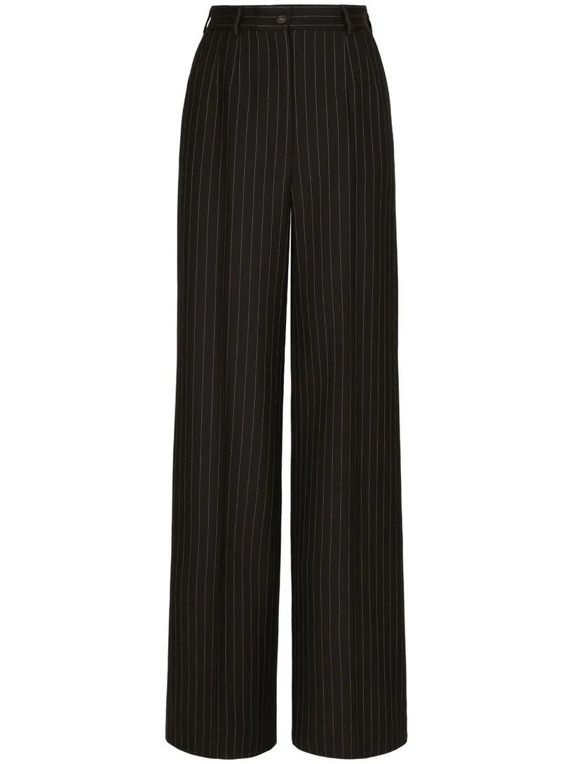 Pinstripe palazzo pants