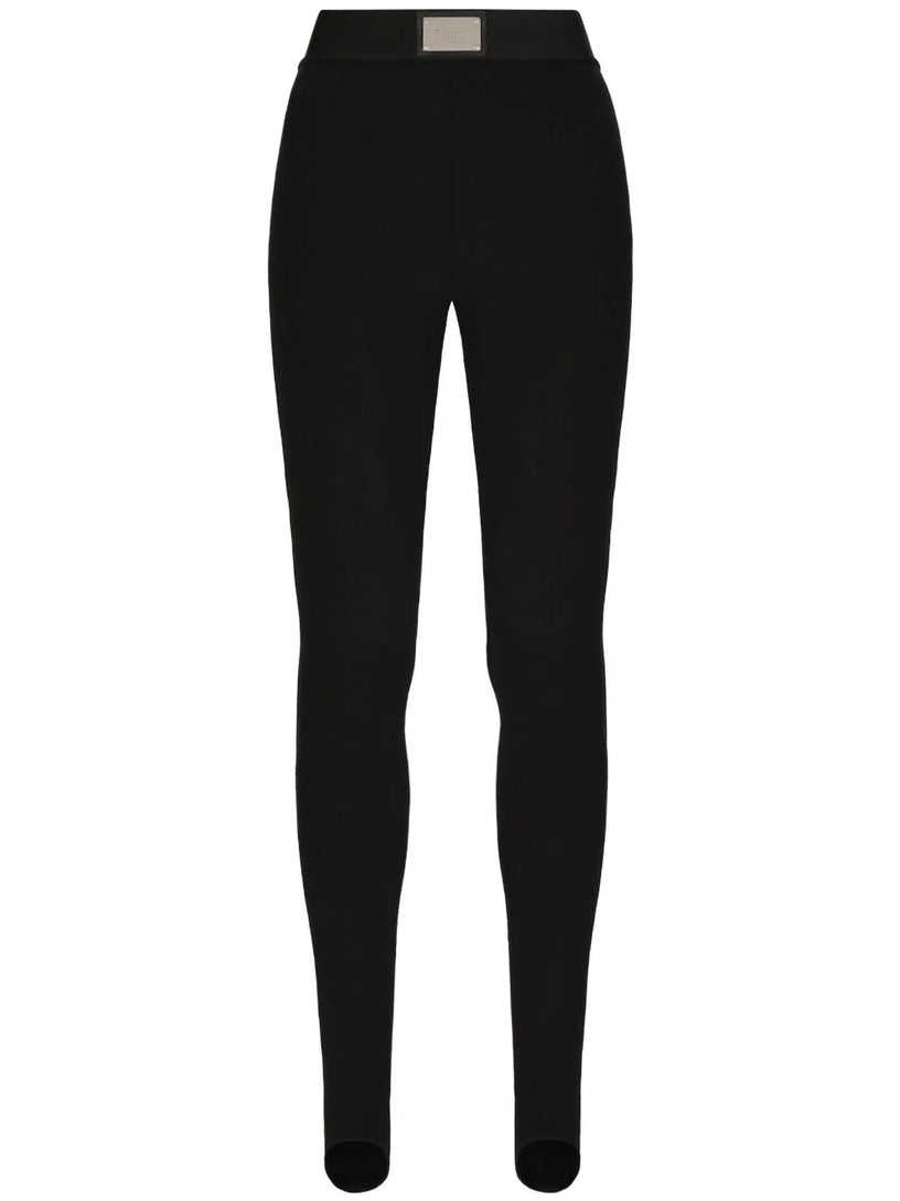 Logo-plaque Leggings