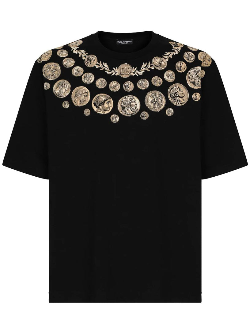 Dolce & Gabbana Coin print t-shirt