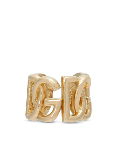 Ear cuff earrings with DG logo