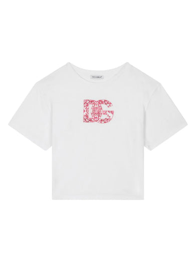 T-shirt with DG logo print