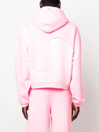 Pink swirl hoodie