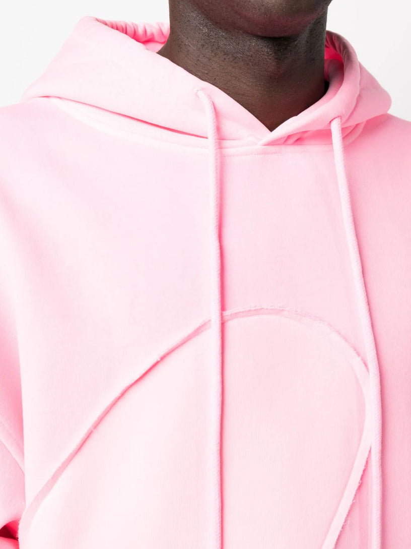 Pink swirl hoodie