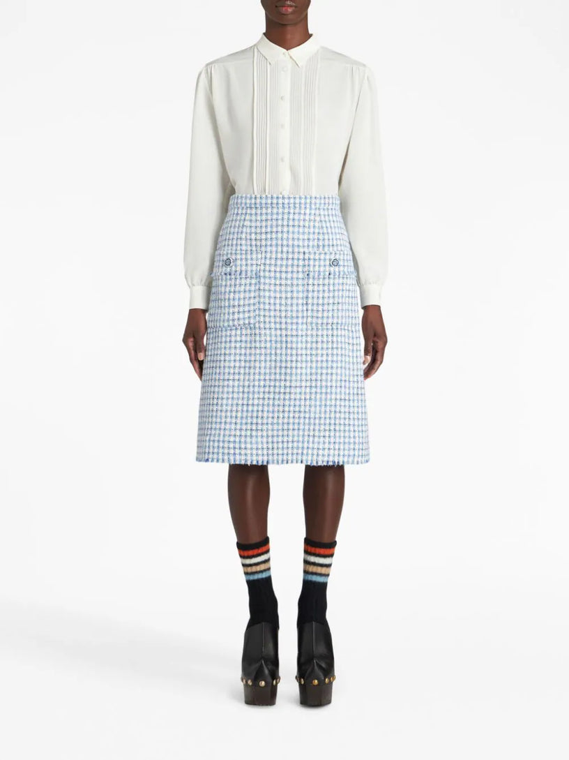 Bouclé Skirt