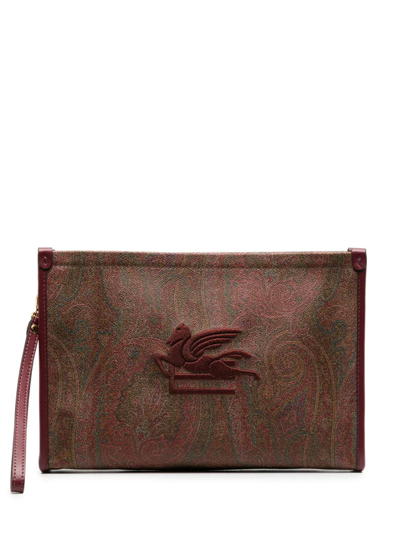 ETRO Paisley large pouch