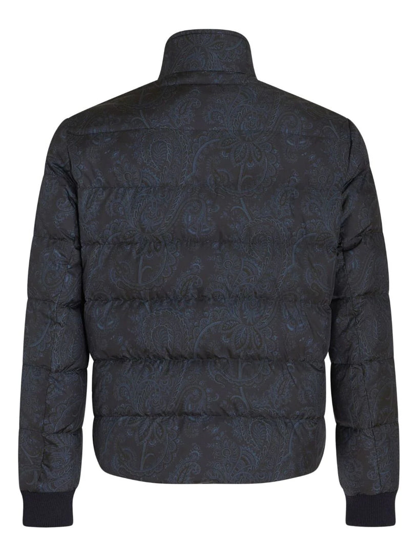 Paisley down jacket