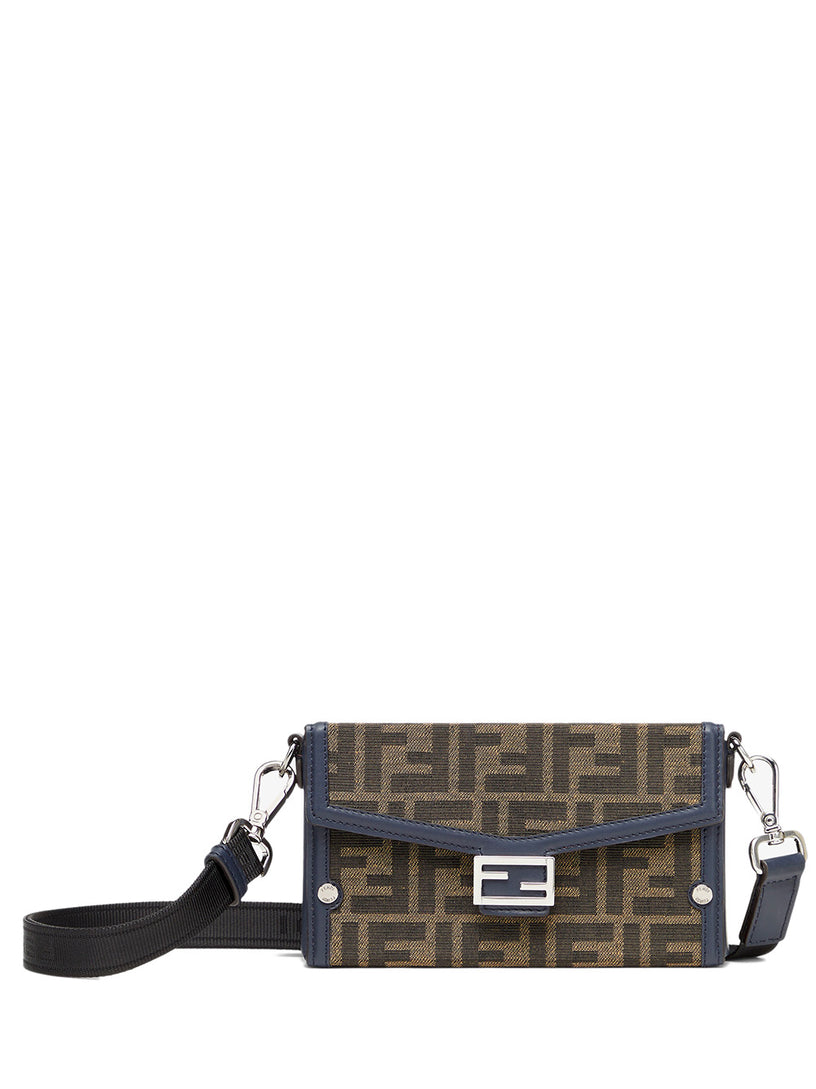 FENDI Baguette soft trunk phone pouch