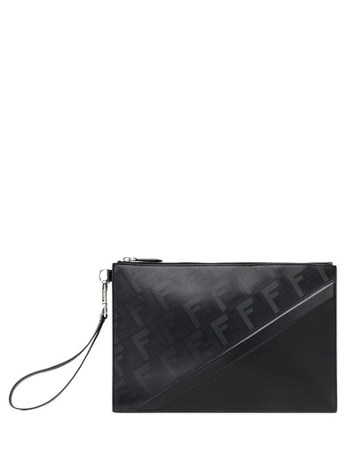 Fendi Shadow Diagonal Flat Pouch