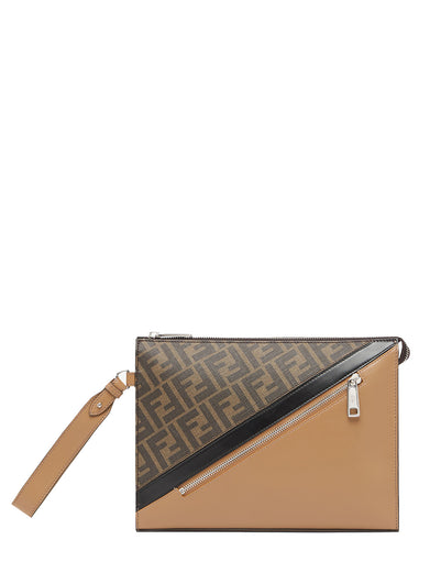 Fendi Diagonal Clutch