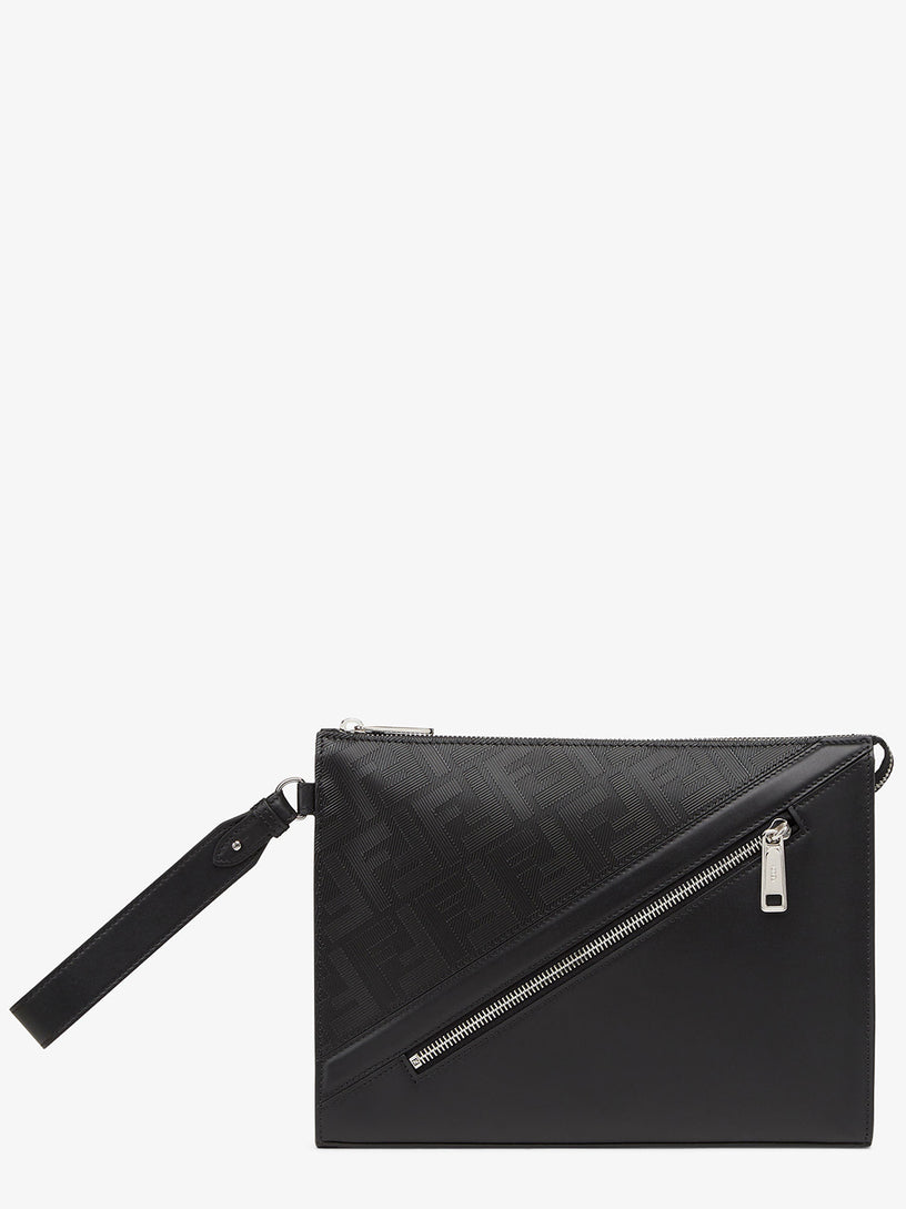 FENDI Fendi shadow diagonal clutch