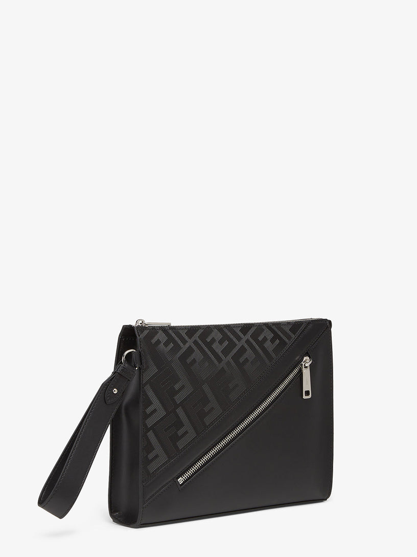 Fendi Shadow Diagonal Clutch