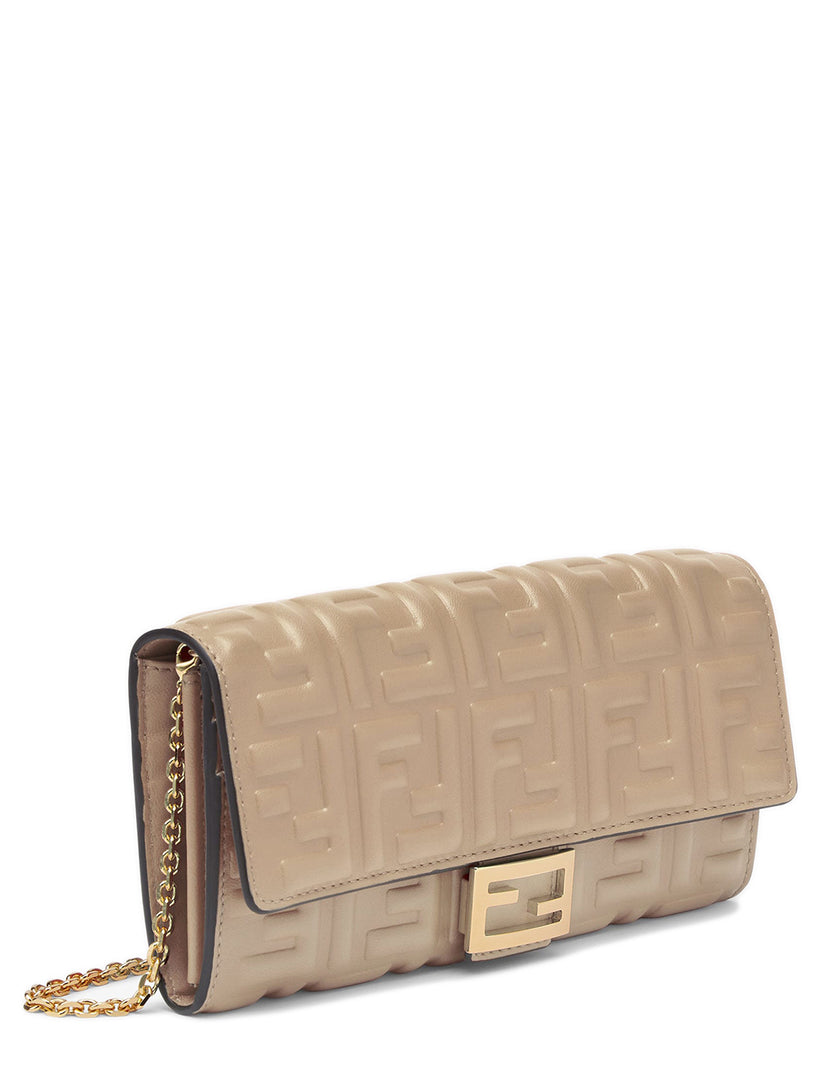 Baguette Continental Wallet With Chain