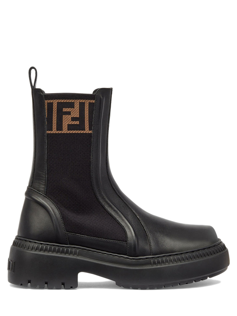 FENDI Domino biker boots