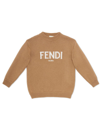 Jumper with Fendi lettering