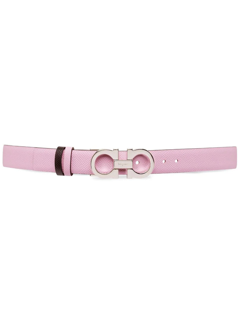 FERRAGAMO Reversible gancini belt