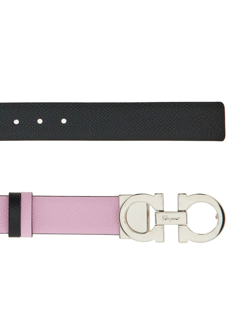 Reversible Gancini belt