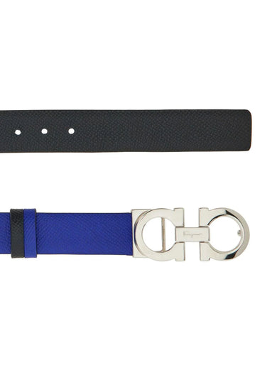 Reversible Gancini belt