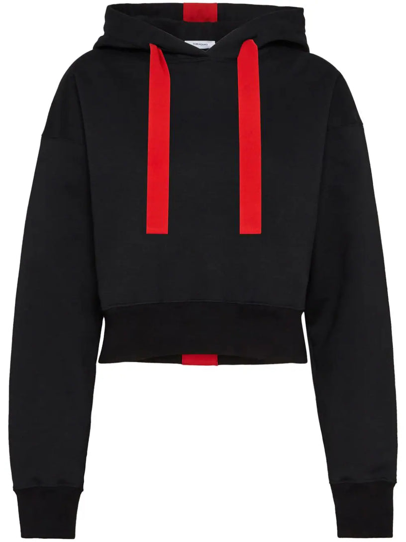 FERRAGAMO Color block hoodie